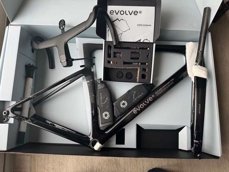 Used EVO Bicycles Evolve Cima Frameset 2026 Road & Gravel, Black — image 5 of 11