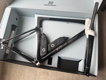 Used EVO Bicycles Evolve Cima Frameset 2026 Road & Gravel, Black — image 2 of 11
