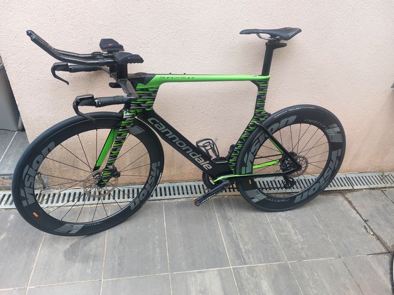 Used Cannondale SuperSlice Red eTap 2019 2019 Road & Gravel, Green — image 8 of 15