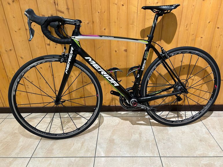 Used Merida SCULTURA TEAM 2017 2017 Road & Gravel, Green — image 2 of 6