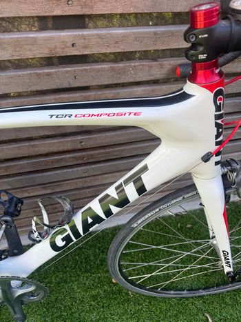 Used Giant TCR 2012 Road & Gravel, White — image 2 of 7
