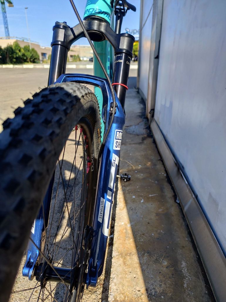 Used Megamo FACTORY 07 2021 2021 Mountainbike, Blue, 29 — image 6 of 7