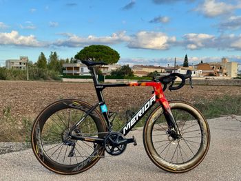 Used Merida REACTO 5000 2023 2023 Road & Gravel, Red — image 2 of 9