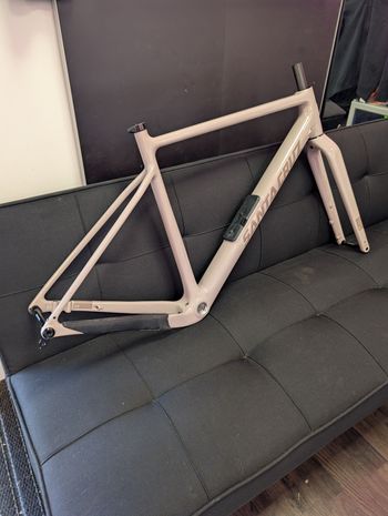 Used Santa Cruz Stigmata Frameset 2025 Road & Gravel, Light Gray — image 6 of 6