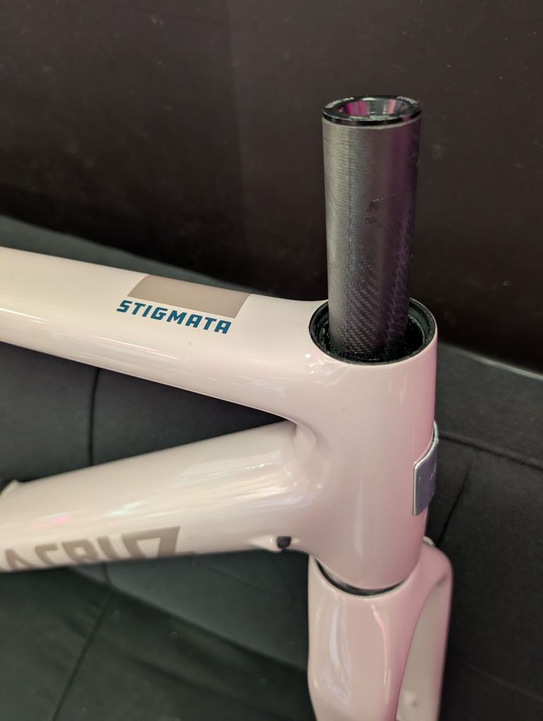 Used Santa Cruz Stigmata Frameset 2025 Road & Gravel, Light Gray — image 5 of 6