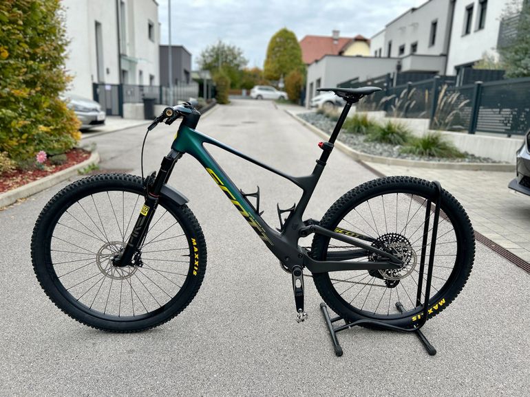 Used Scott Spark Sram Eagle Transmission X0 2023 Mountainbike, Green, 29 — image 2 of 9