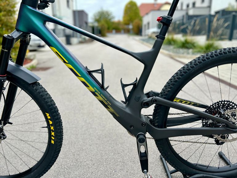 Used Scott Spark Sram Eagle Transmission X0 2023 Mountainbike, Green, 29 — image 8 of 9