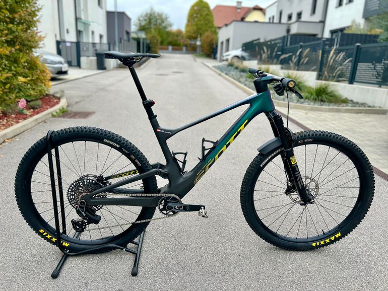Used Scott Spark Sram Eagle Transmission X0 2023 Mountainbike, Green, 29 — image 1 of 9