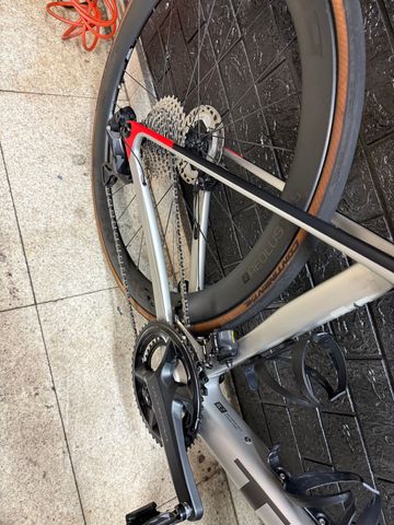 Used Trek SL6 2025 Road & Gravel, Light Gray — image 5 of 8