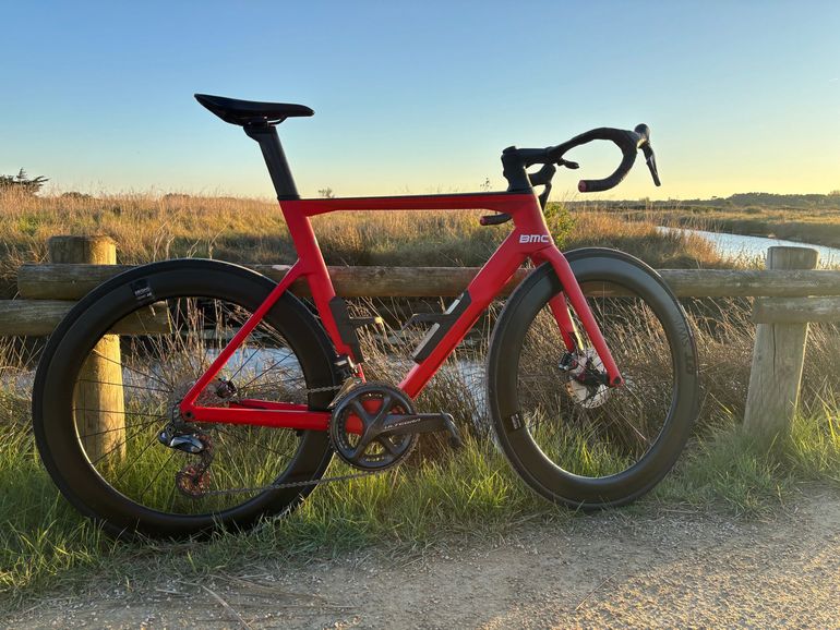 Used BMC Timemachine ROAD 01 FOUR 2020 2020 Road & Gravel, Red — image 8 of 8