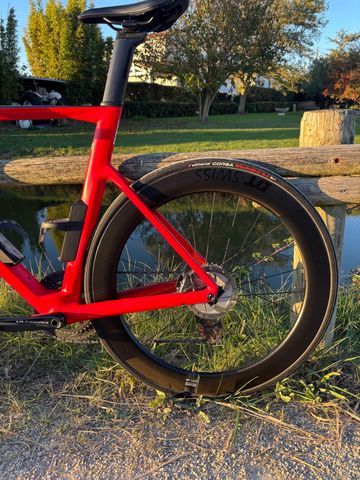 Used BMC Timemachine ROAD 01 FOUR 2020 2020 Road & Gravel, Red — image 6 of 8