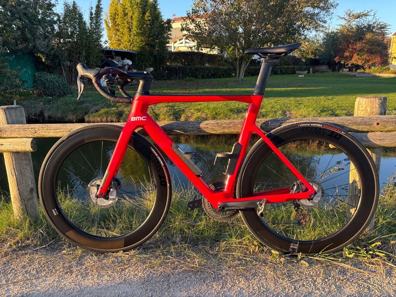Used BMC Timemachine ROAD 01 FOUR 2020 2020 Road & Gravel, Red — image 2 of 8