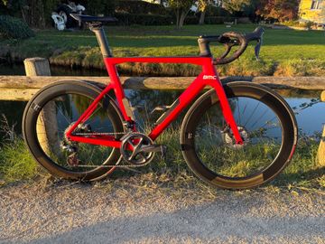 Used BMC Timemachine ROAD 01 FOUR 2020 2020 Road & Gravel, Red — image 5 of 8