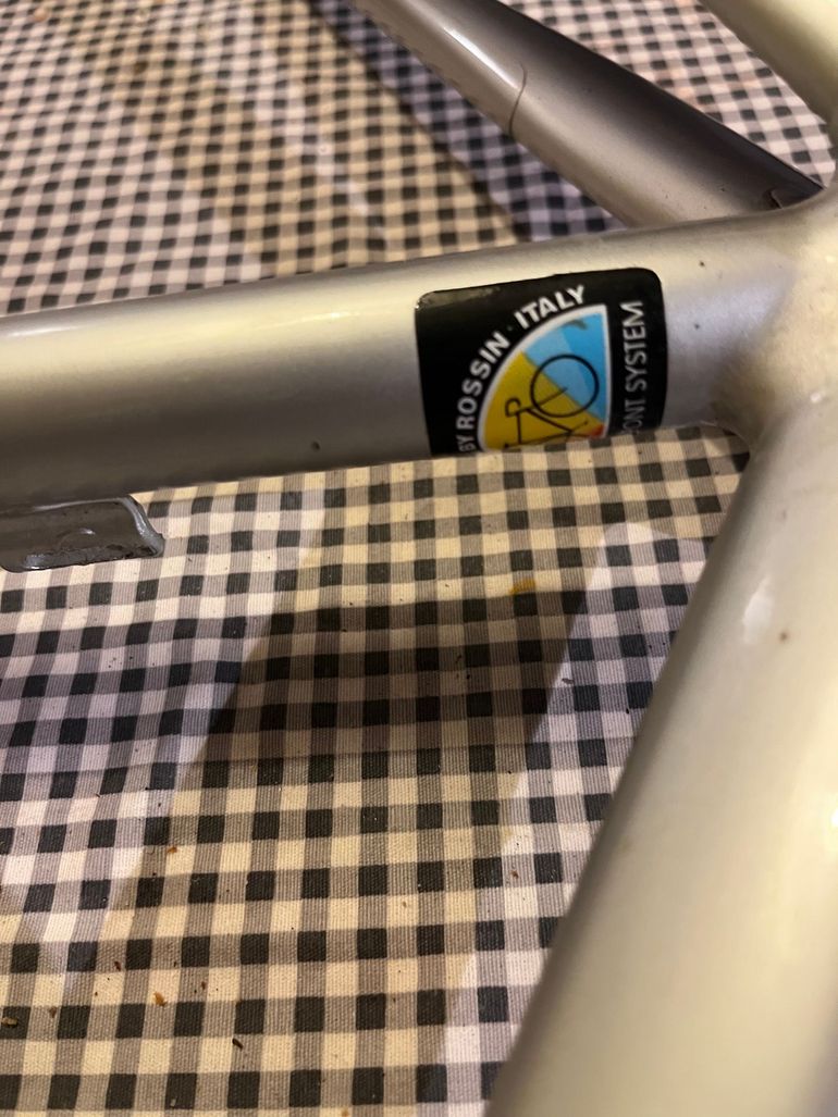 Used Rossin Vintage 1990 Road & Gravel, White — image 2 of 12