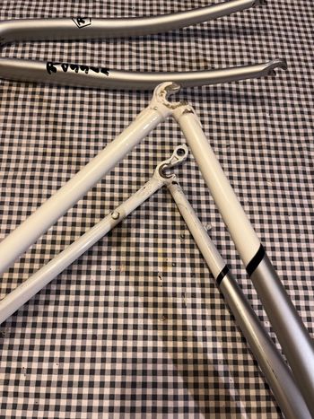 Used Rossin Vintage 1990 Road & Gravel, White — image 7 of 12