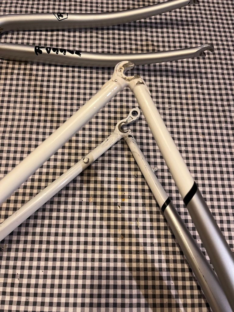 Used Rossin Vintage 1990 Road & Gravel, White — image 7 of 12