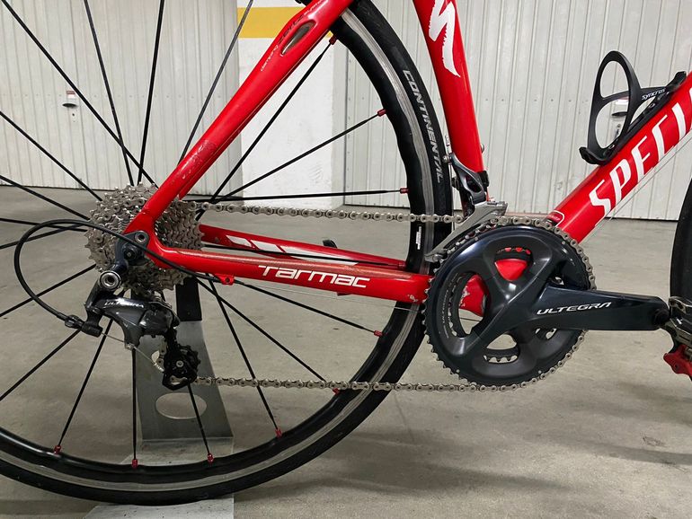 Used Specialized Tarmac Comp Compact Ultegra 2011 2011 Road & Gravel, Red — image 2 of 4