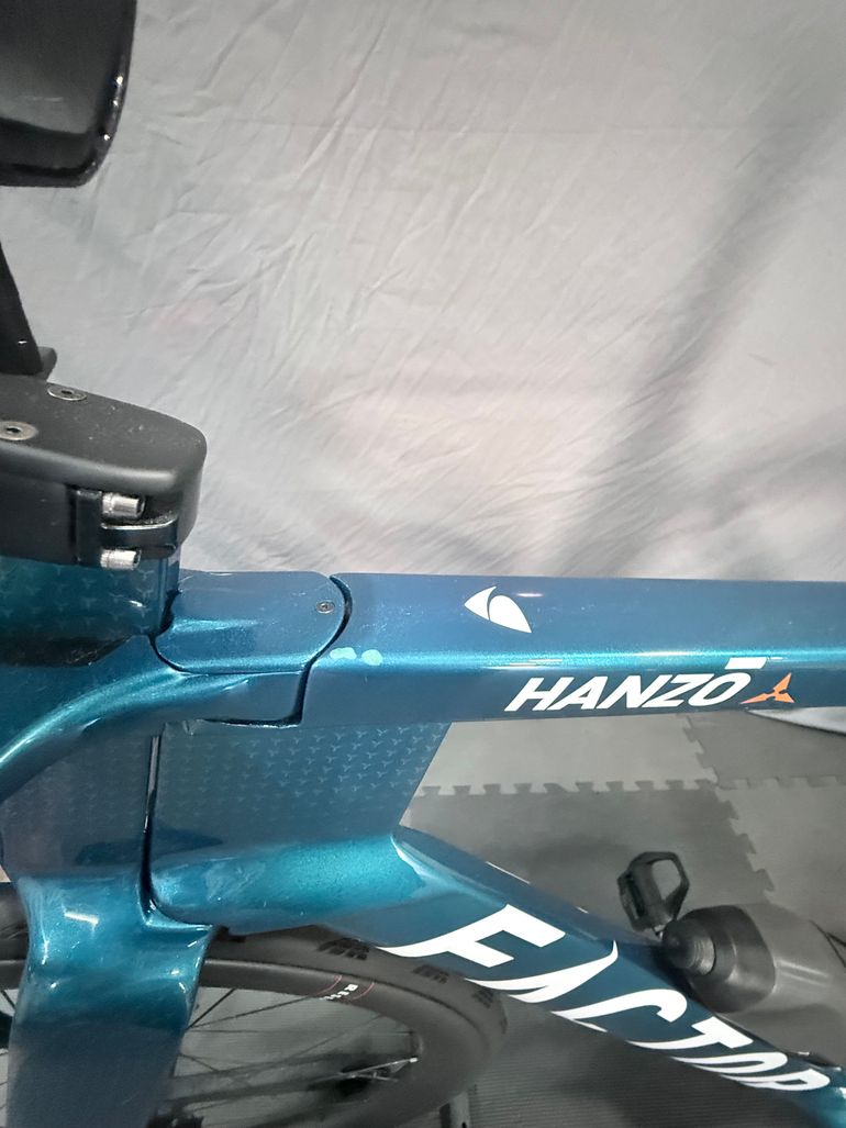 Used Factor Hanzo Frameset Frameset 2025 Road & Gravel, Green — image 6 of 8