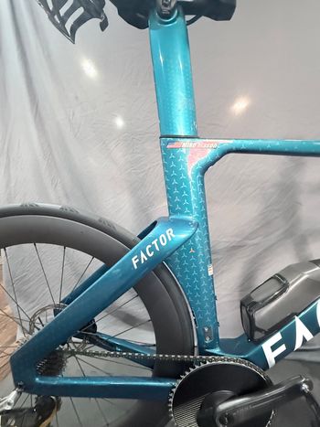 Used Factor Hanzo Frameset Frameset 2025 Road & Gravel, Green — image 5 of 8