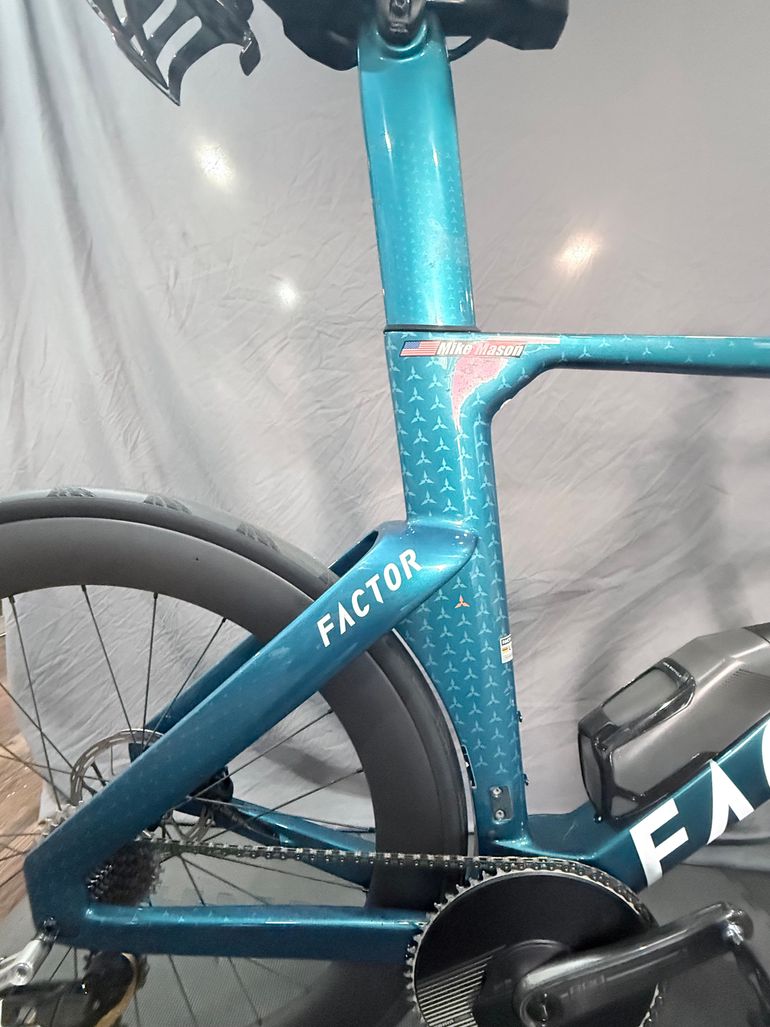Used Factor Hanzo Frameset Frameset 2025 Road & Gravel, Green — image 5 of 8