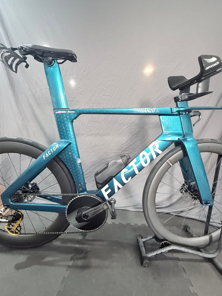 Used Factor Hanzo Frameset Frameset 2025 Road & Gravel, Green — image 2 of 8