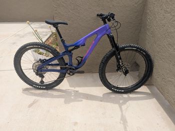 Used Salsa Rustler C XT 2023 2023 Mountainbike, Purple, 27.5 — image 4 of 7