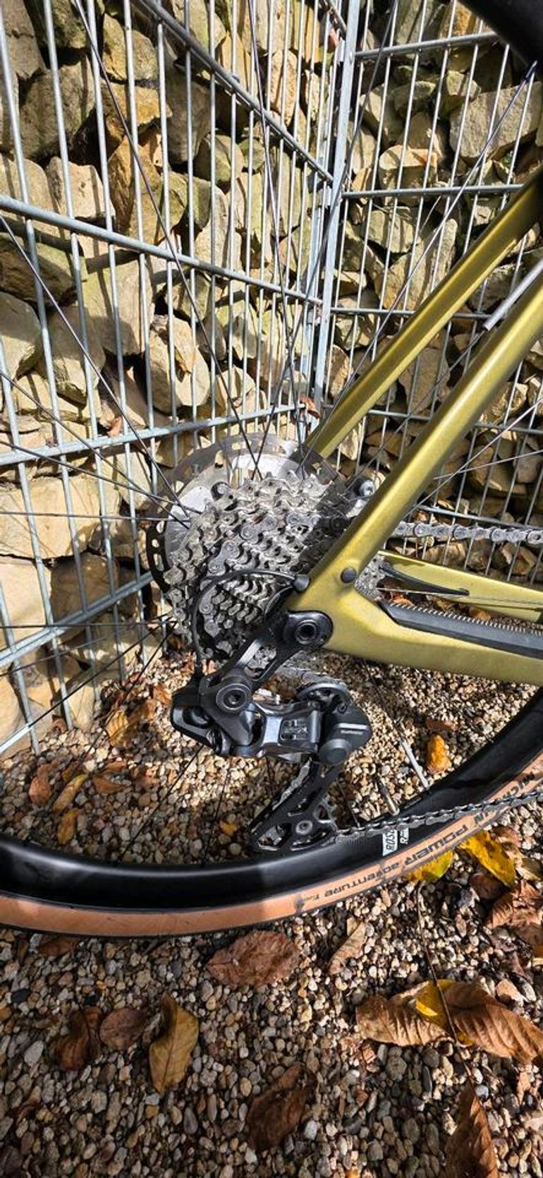Gebrauchtes Rose GRX Di2 2x11 2022 Road & Gravel, Grün — Bild 3 von 6
