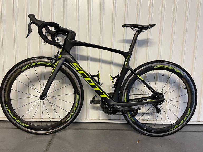 Used Scott Foil 10 2017 2017 Road & Gravel, Black — image 2 of 7