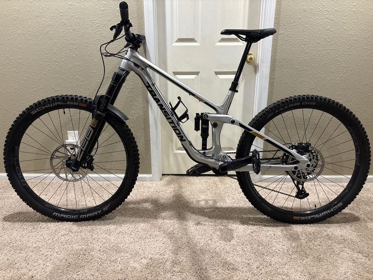 Used Transition Spire Alloy GX Code 2022 Mountainbike, Light Gray, 29 — image 2 of 3