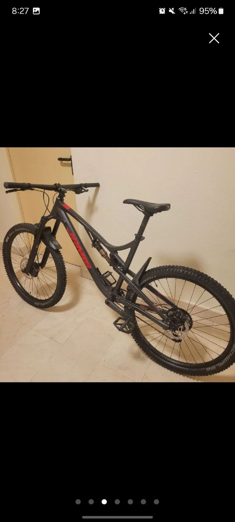 Used Jamis DAKAR A2 2019 Mountainbike, Black — image 3 of 6