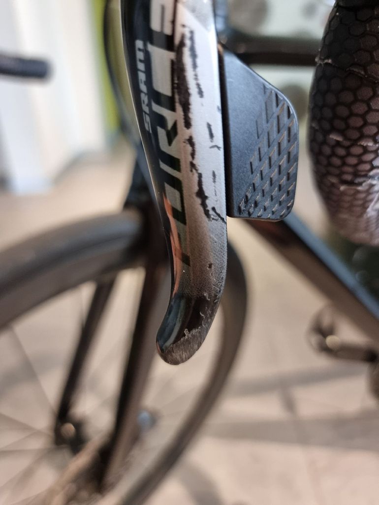 Used Van rysel EDR CF Sram 2020 Road & Gravel, Black — image 12 of 13