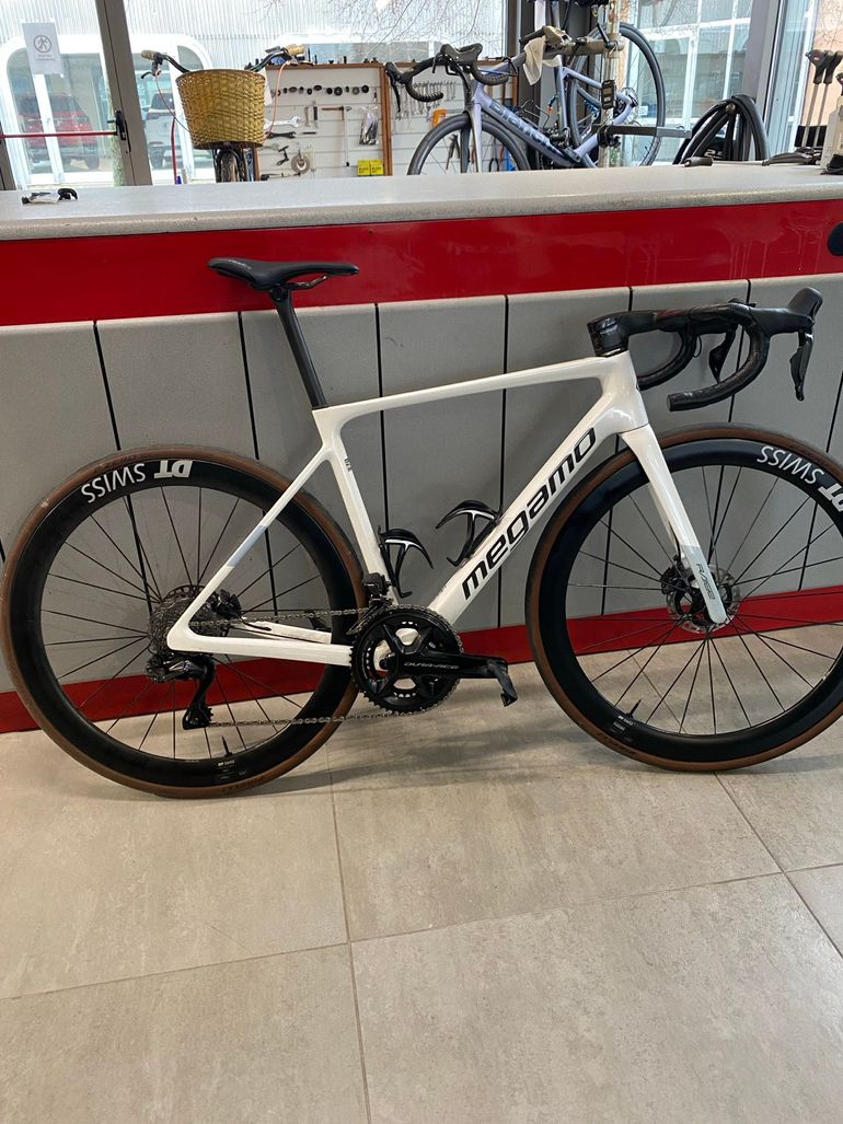 Used Megamo RAISE 01 2025 2025 Road & Gravel, White — image 4 of 4