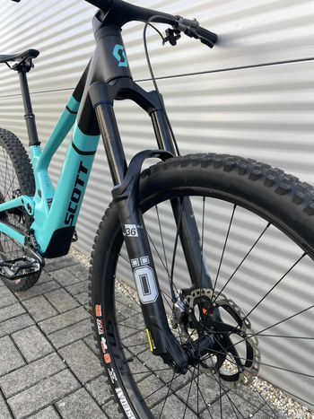 Used Scott Genius ST 910 2023 2023 Mountainbike, Blue, 29 — image 8 of 17