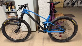 Used Mondraker F-podium SRAM X01 Eagle AXS 2023 Mountainbike, Blue — image 2 of 7