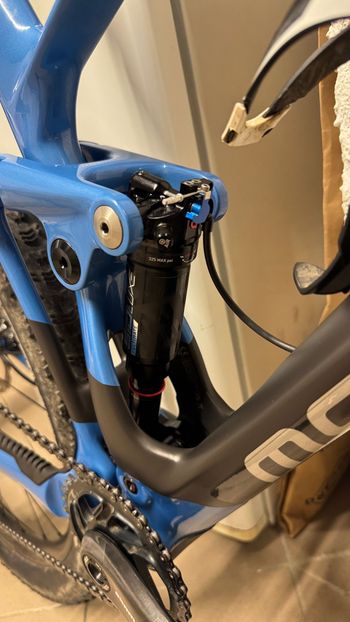 Used Mondraker F-podium SRAM X01 Eagle AXS 2023 Mountainbike, Blue — image 4 of 7