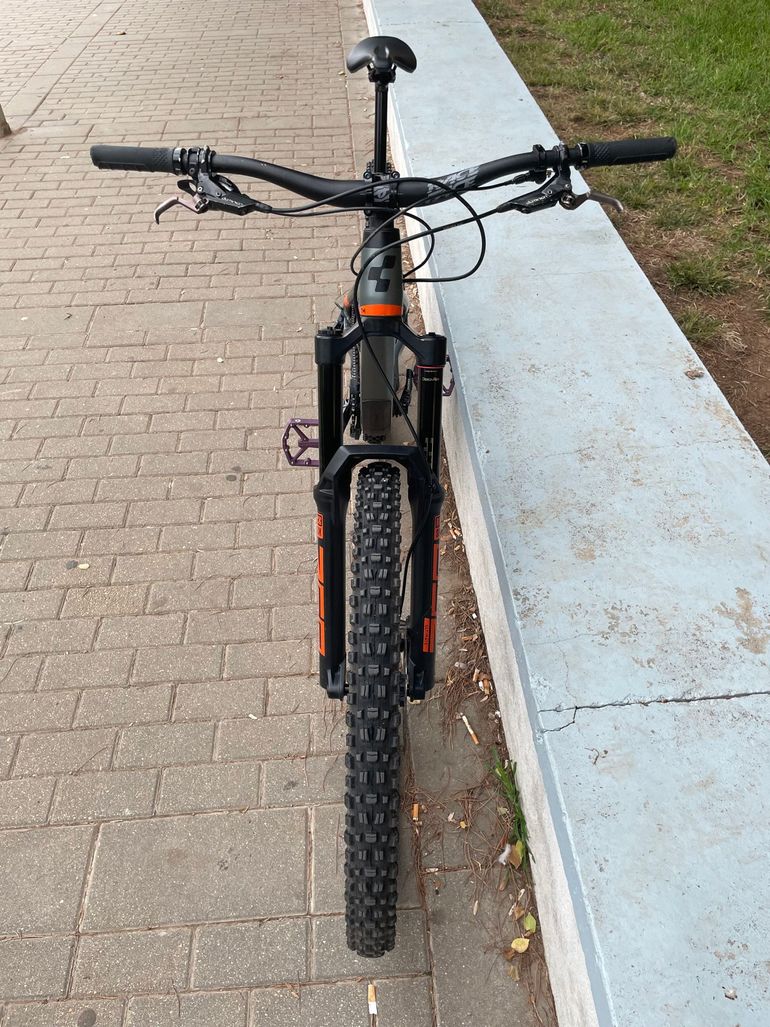 Used CUBE STEREO 170 TM 29 2021 2021 Mountainbike, Light Gray, 29 — image 6 of 8