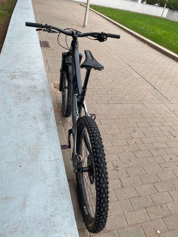 Used CUBE STEREO 170 TM 29 2021 2021 Mountainbike, Light Gray, 29 — image 5 of 8