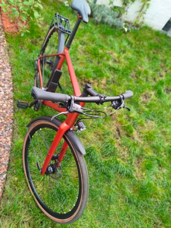 Used CUBE NULANE PRO FE 2025 2025 Road & Gravel, Red — image 2 of 6