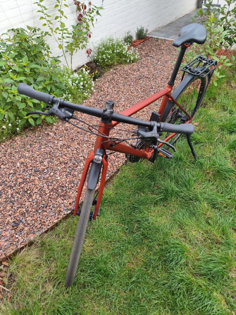 Used CUBE NULANE PRO FE 2025 2025 Road & Gravel, Red — image 5 of 6
