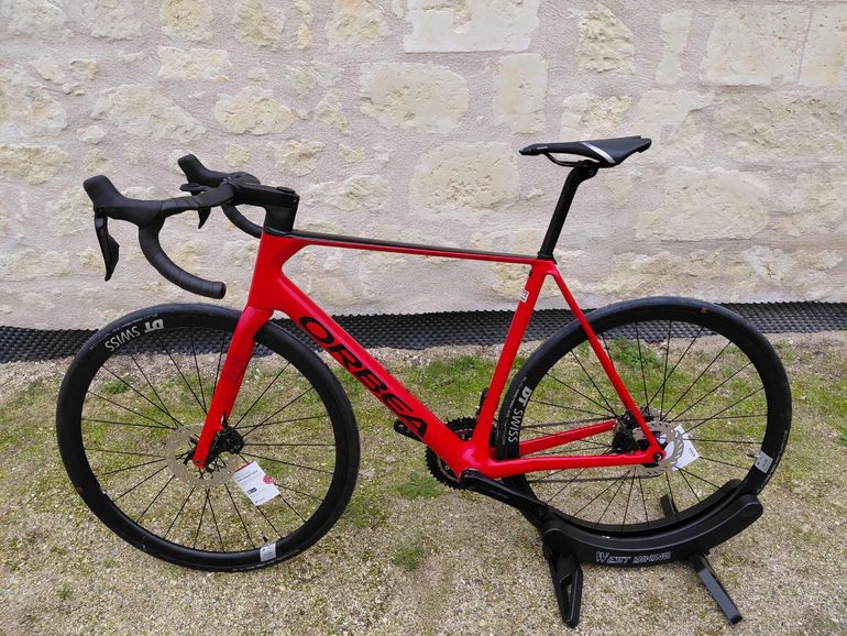 Used Orbea Orca Shimano 105 Di2 2024 Road & Gravel, Red — image 2 of 10