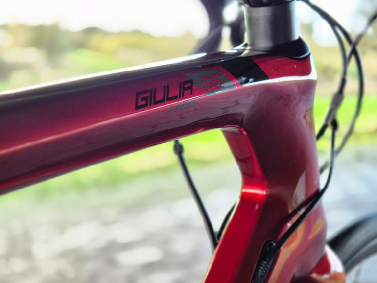 Used Sensa Giulia G3 Disc 105 2021 2021 Road & Gravel, Red — image 11 of 11