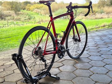 Used Sensa Giulia G3 Disc 105 2021 2021 Road & Gravel, Red — image 2 of 11