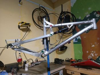 Used Nicolai Helius AC 27.5 Frameset 2017 MTB