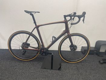 Used Trek Domane SLR 8 Disc 2019 2019 Road & Gravel, Purple — image 2 of 6