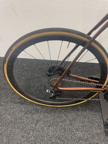 Used Trek Domane SLR 8 Disc 2019 2019 Road & Gravel, Purple — image 5 of 6