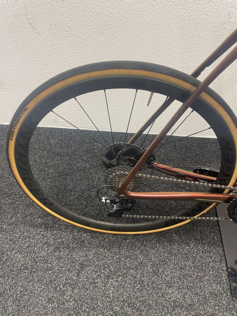 Used Trek Domane SLR 8 Disc 2019 2019 Road & Gravel, Purple — image 5 of 6