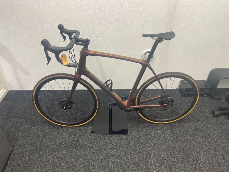 Used Trek Domane SLR 8 Disc 2019 2019 Road & Gravel, Purple — image 1 of 6