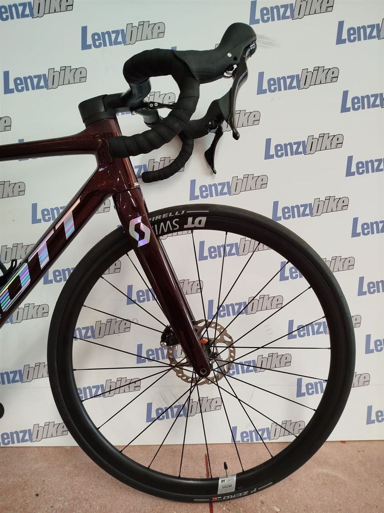 Used SCOTT ADDICT 2023 Road & Gravel, Red — image 4 of 7