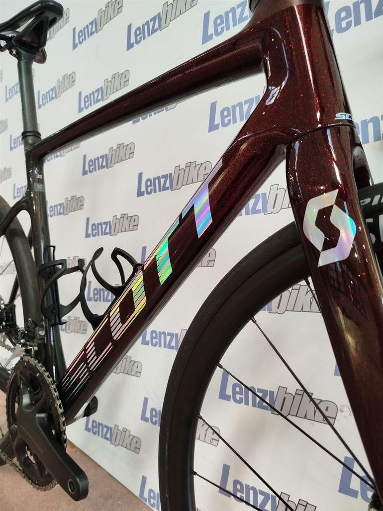 Used SCOTT ADDICT 2023 Road & Gravel, Red — image 6 of 7