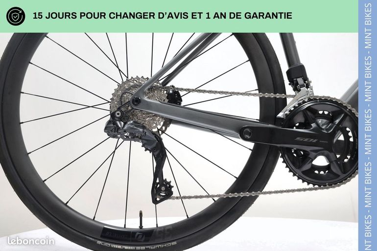 Used Scott Addict 30 2025 Road & Gravel, Light Gray — image 6 of 6
